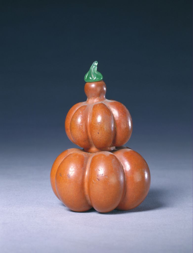 图片[1]-Pao made gourd shaped snuff bottle-China Archive